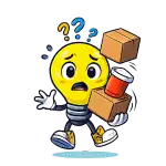 Male ADHDappi juggling several objects, representing quick reactions and impulsivity