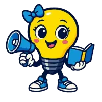 ADHDappi lightbulb character representing Access to Work support
