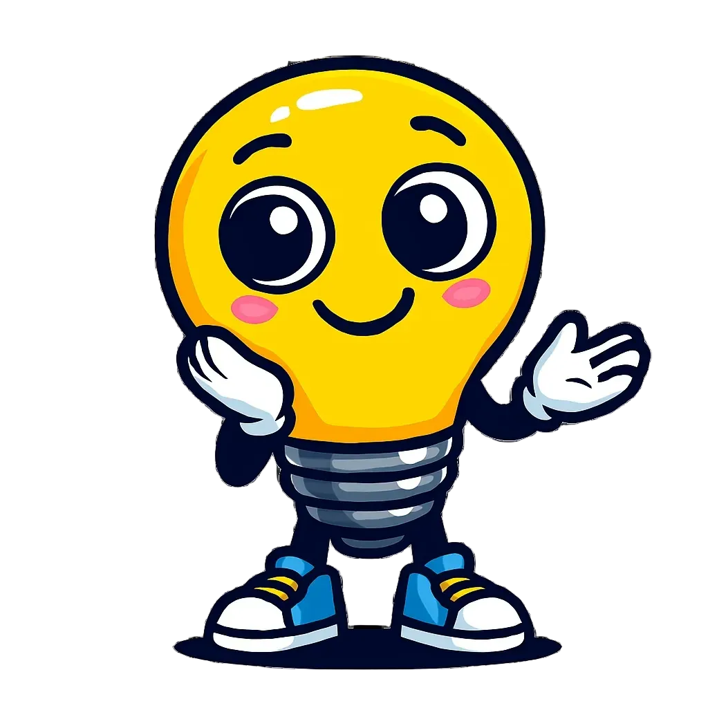 ADHDappi male character smiling warmly, representing friendly ADHD and autism coaching support